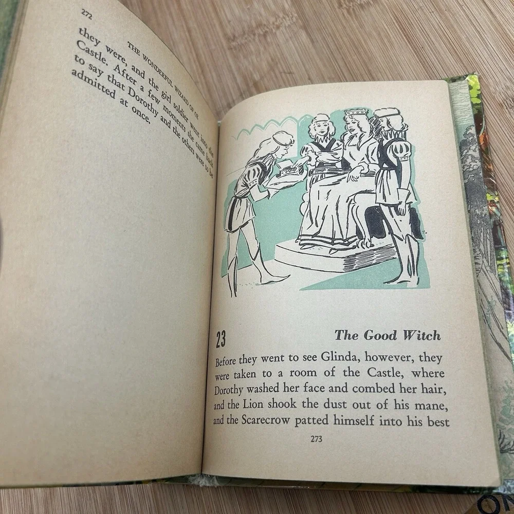 The‎ Wonderful WIZARD OF OZ Vintage 1957 Whitman Hardcover HC book L. Frank Baum